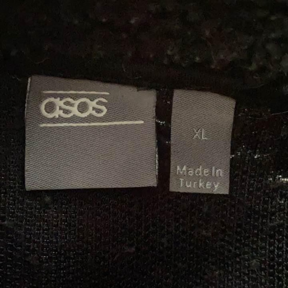 ASOS Black Textured Jacket - Picture 4 of 4